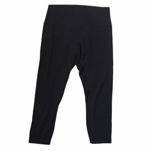 Lululemon Align Crop Black 23" Size 12